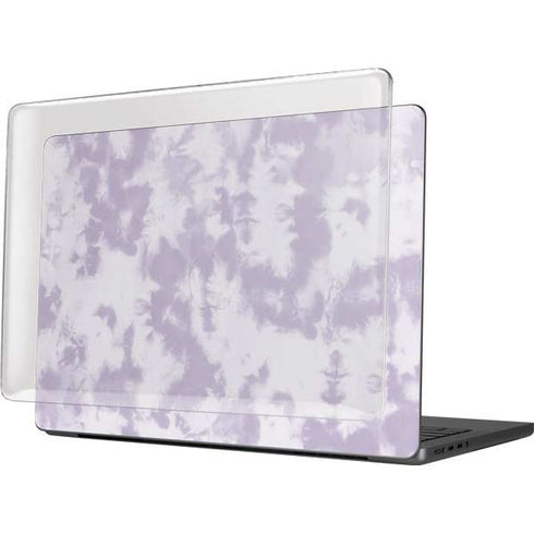 Purple and White Tie Dye MacBook Pro 14in (2021-24) Case plus Skin